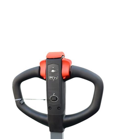 Full Powered Electric Straddle Stacker - German AC Motor with 3,000 lb Capacity at 145.67" Lift Height EKKO