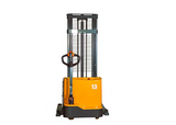 Full Powered Electric Straddle Stacker, Lead Acid with 138" Lift Height EKKO