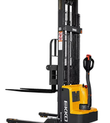 Full Powered Electric Straddle Stacker - 138" Lift Height EKKO