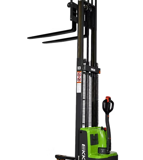Lithium Straddle Stacker, 145" Lift Height EKKO