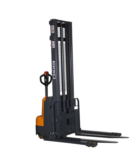 Full Powered Straddle Stacker EB14C-118" Lift Height EKKO