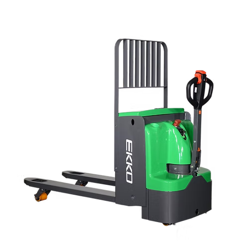 Electric Walkie Pallet Jack- 5500 lb Capacity with Lithium Battery EKKO