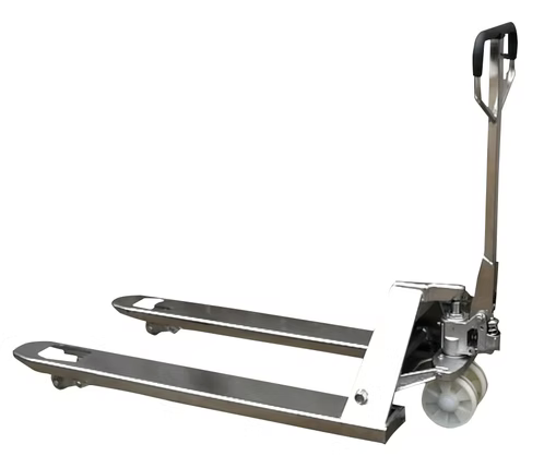 Stainless Steel Manual Pallet Jack with 5,500lb Capacity EKKO