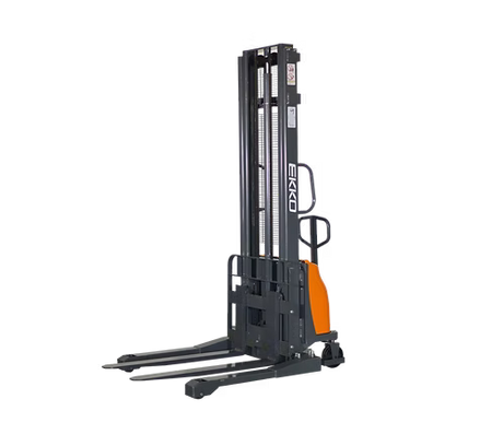 Semi-Electric Straddle Stacker with 118" Lift Height EKKO
