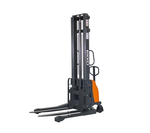 Semi-Electric Straddle Stacker with 138" Lift Height EKKO