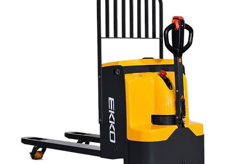 Electric Walkie Pallet Jack - 5,500 lb Capacity with Full Power Lift and Drive EKKO