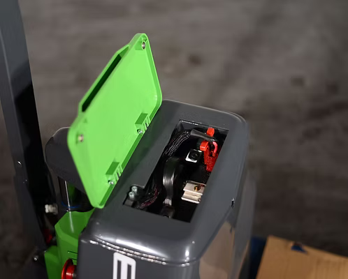 Full-Powered Lithium Pallet Jack, 5,000 lb Electric Lift &amp; Drive for Industrial Applications EKKO