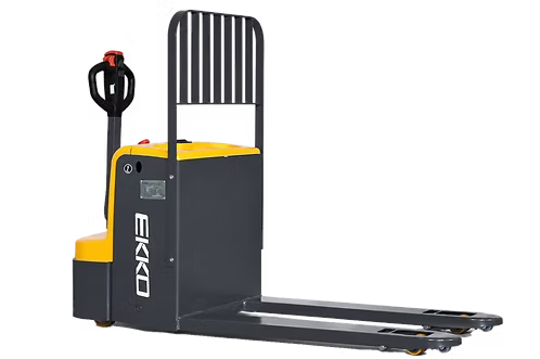 Electric Walkie Pallet Jack, 4400 lb Capacity with Full Power Lifting and Driving EKKO