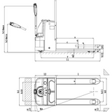 Electric Walkie Pallet Jack -4,400 lb Lithium-Powered Material Handling EKKO