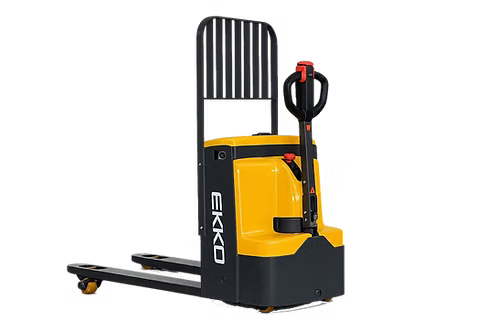 Electric Walkie Pallet Jack, 4400 lb Capacity with Full Power Lifting and Driving EKKO