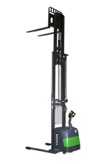 Full Powered Electric Straddle Stacker EB20CS with 177" Triple Mast with Lithium Battery EKKO