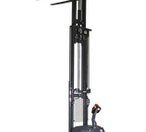 Lithium Electric Straddle Stacker EB20CS with 189" Lift Height and Lithium EKKO