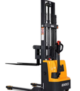 Full Powered Electric Straddle Stacker - DC Motor with 119" Lift EKKO