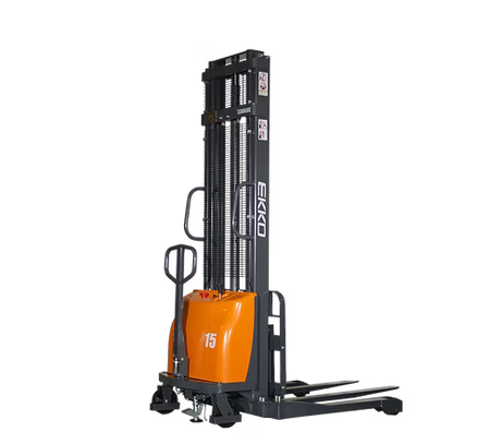 Semi-Electric Straddle Stacker with 138" Lift Height EKKO