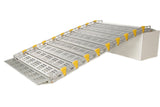 36" Wide Modular Ramp System with Straight End Handrails Roll-A-Ramp