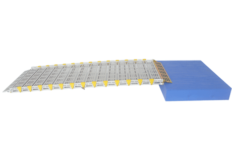 36" Wide Modular Ramp System without Handrails M36-5-0 Roll-A-Ramp 5'
