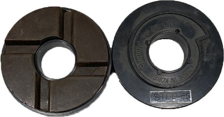 4 Inch Snail Lock Big Resin Pads - Sale Diamond Tool Store