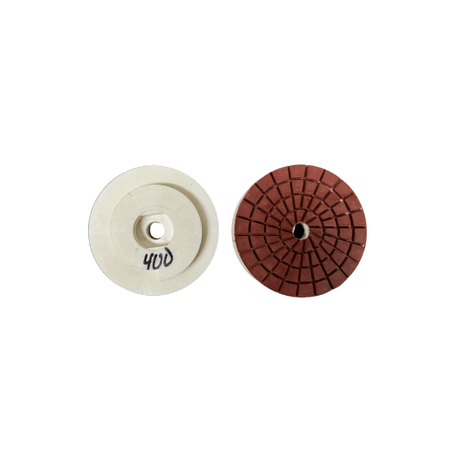 4 Inch Snail Lock Resin Segment Pad - Sale 4SLRSP-400 Diamond Tool Store 400 Grit