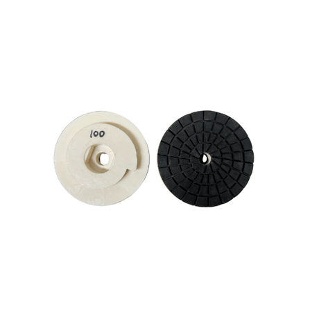 4 Inch Snail Lock Resin Segment Pad - Sale 4SLRSP-100 Diamond Tool Store 100 Grit