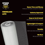 SpiderLath Fiberglass Lath SpiderLath