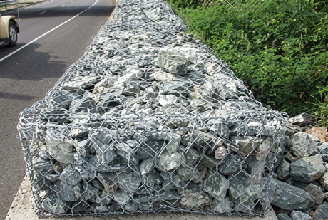Galvanized PVC Coated Gabion Baskets Mutual Industries