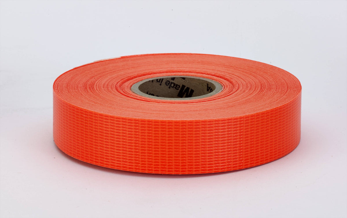 Glo Reinforced Barricade Tape 17772-145-1000 Mutual Industries Glo Orange 1" X 50YDS - Pack of 10