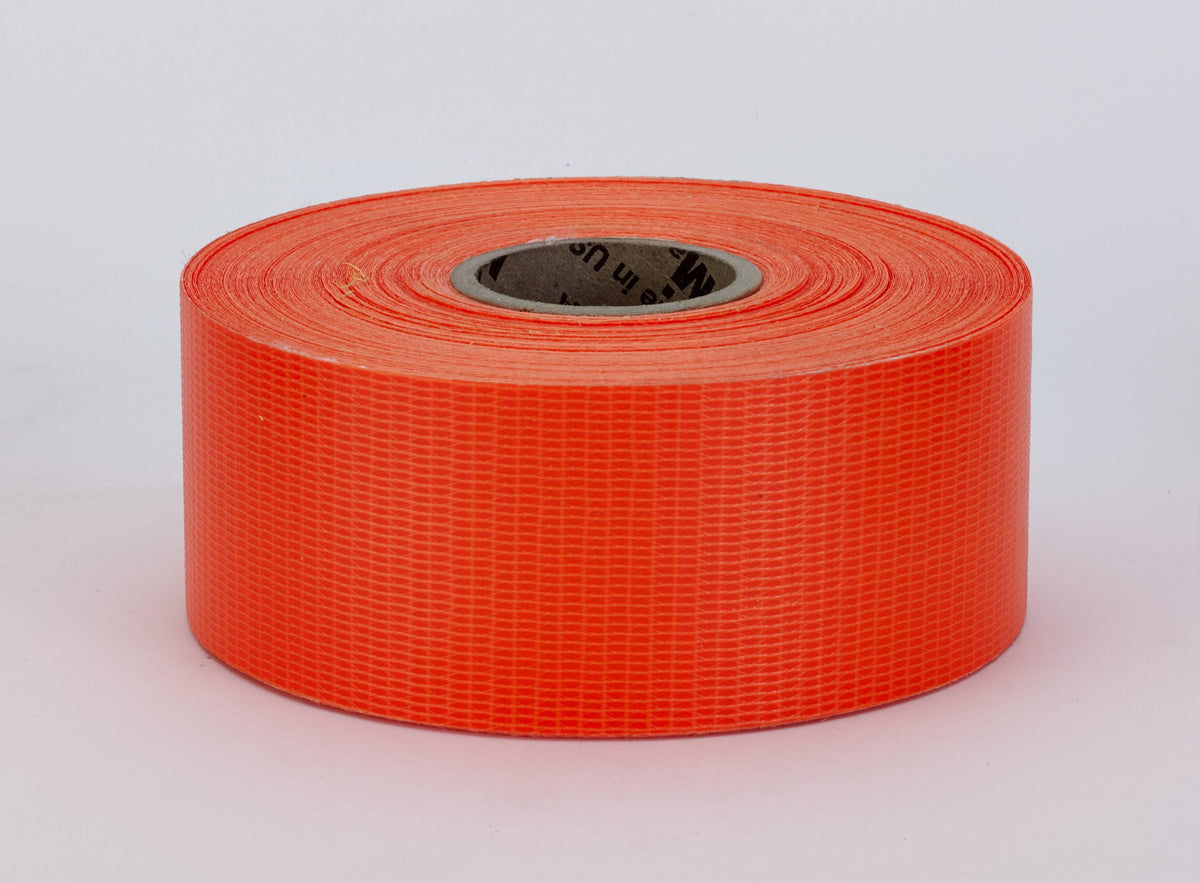 Glo Reinforced Barricade Tape 17772-145-2000 Mutual Industries Glo Orange 2" X 50YDS - Pack of 5