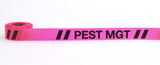 Flagging Tape - Printed (108 Rolls) 16003-175-150 Mutual Industries Glo Pink Pest Mgmt