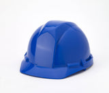 4-Point Pin Lock Suspension Hard Hat - Box of 50 Count 50100-25-0 Mutual Industries Blue