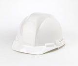 4-Point Pin Lock Suspension Hard Hat - Box of 50 Count 50100-10-0 Mutual Industries White