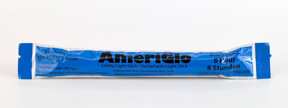 Safety Light Sticks 17759-25-8 Mutual Industries 6" (10 Count) 8 Hours Blue