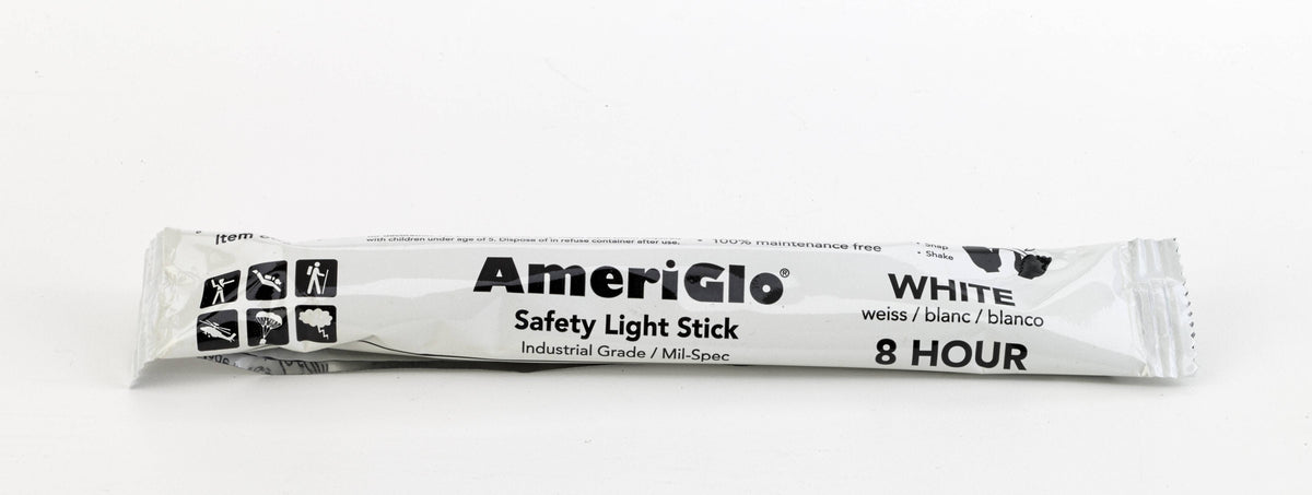 Safety Light Sticks 17759-10-8 Mutual Industries 6" (10 Count) 8 Hours White