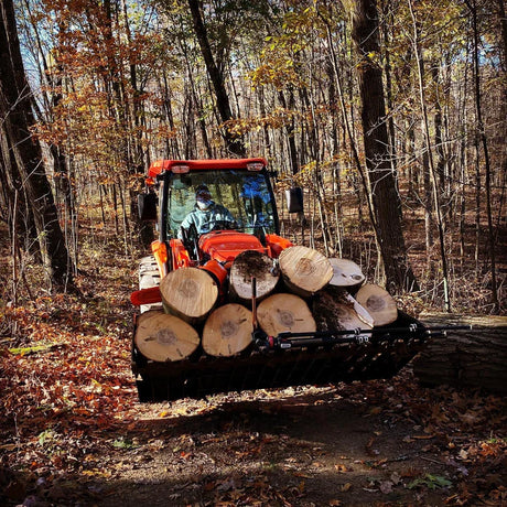 Standard Firewood Bucket Top Dog Attachments