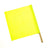 Vinyl Highway Safety Flags (10 Count) 14994-139-1824 Mutual Industries Lime 18" x 18" x 24"