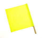 Vinyl Highway Safety Flags (10 Count) 14994-139-1824 Mutual Industries Lime 18" x 18" x 24"