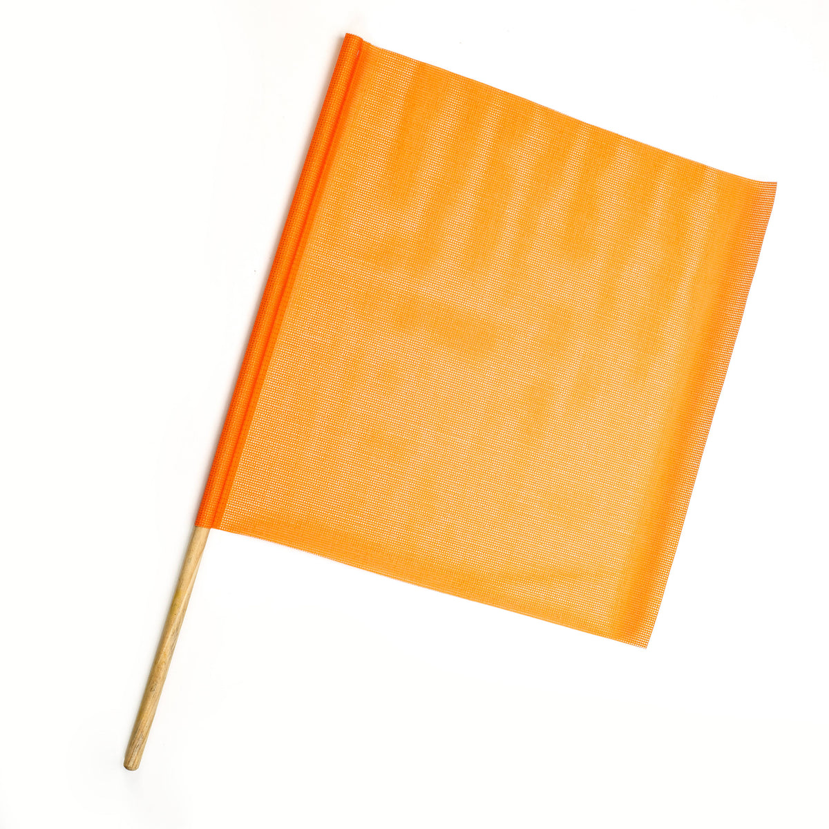 Heavy Duty Mesh Safety Flags | Nylon Mesh Flags | Safety Flags