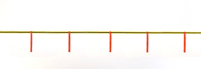 Hula Skirt Perimeter Marker - 2500 Yards Mutual Industries