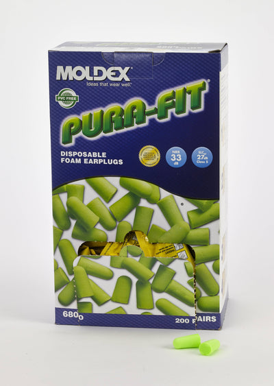 Purafit Ear Plugs Uncorded - Box of 2000 Pairs Mutual Industries