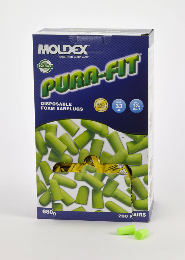Purafit Ear Plugs Uncorded - Box of 2000 Pairs Mutual Industries