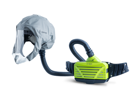 Optrel Softhood Short Grey PAPR Hood Optrel