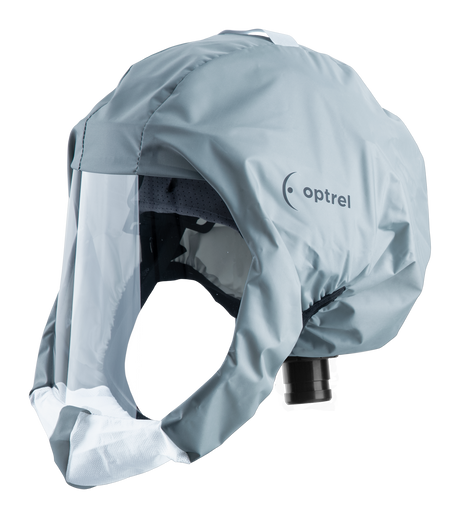 Optrel Softhood Short Grey PAPR Hood Optrel