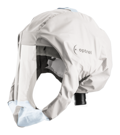 Optrel Softhood Short White PAPR Hood Optrel