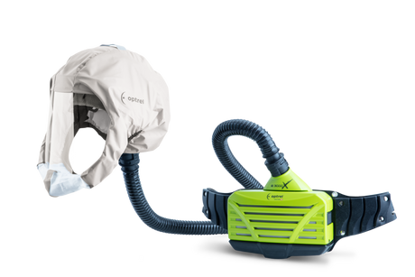 Optrel Softhood Short White PAPR Hood Optrel