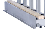Groves Bundle/Slab Rack BR-5 Groves Inc. Slab Rack (Outside Rail with Wood Post) - 60"