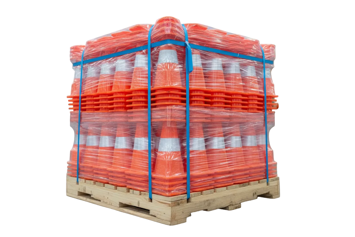 12 Inch Traffic Cones - 500 Count