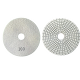 5 Inch White Pads AmigoWP5-0100 Amigo Machines 100