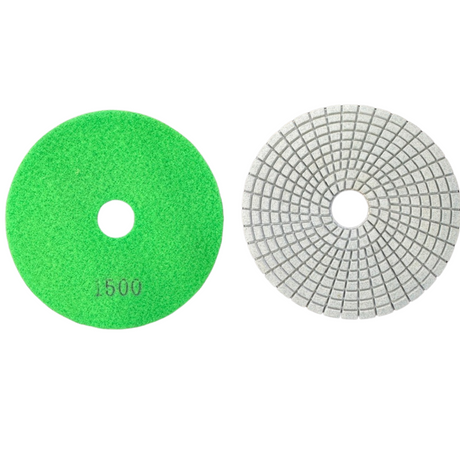 5 Inch White Pads AmigoWP5-1500 Amigo Machines 1500