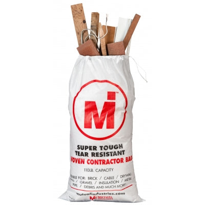 Woven Contractor Bags - 20 Per Case Mutual Industries