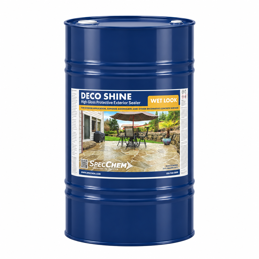 Deco Shine High-Gloss Protective Exterior Sealer DSHINE-55 SpecChem 55 Gallon