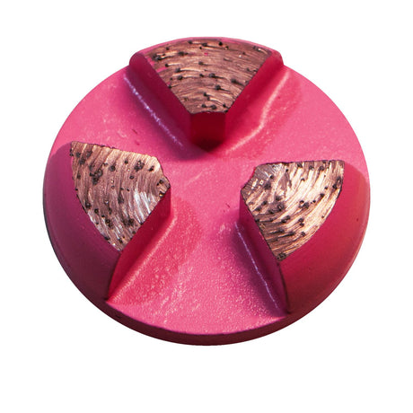 Round Diamond Inserts: 2", 3 Segment Diamond Products